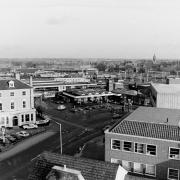 A view of Watford Junction in 1983 from a rooftop in Station Road
