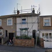 The house in Queens Road currently houses six people including two bedrooms in the basement.