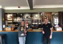 Sandra and Mark Burrows who run the Prince George pub in Watford