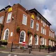 The McDonalds in St Albans Road.
