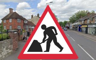 Roadworks are likely to cause delays in Vicarage Road next week