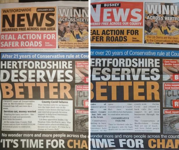 Watford Observer: The WatfordWide and Bushey News from the Lib Dems