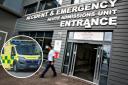 Figures showed 78 per cent of the 17,289 people who went to A&E last month were seen within four hours.