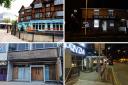 Four of Watford's closed pubs and bars.