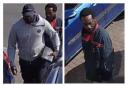 These men were caught on CCTV entering a property on Ventnor Avenue, Stanmore where a man was attacked with a stun gun
