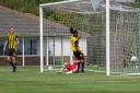 Linda Afuakwah turns in Watford Ladies' opening goal. Picture: Rich Pawlyn/AW Images