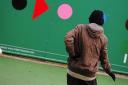 Street Snooker tests out football skills