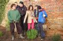 Volunteers help get St Albans garden ready for spring