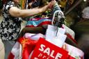 Closing down: shoppers search for a bargain on the last day of trading