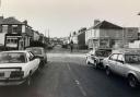 Capel Road lies beyond the Villiers Road junction, late 1970s