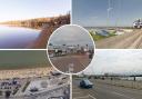 Why not enjoy the weekend weather at a beach not far from Watford. Pictures: Google Street View