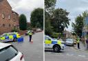 Police activity in Belmont Hill, St Albans today. Pictures: Pearce Bates/ Craig Shepheard