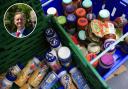 Cllr Turmaine has praised people in Watford who have donated to food banks to help those in need.