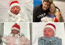 Watford General Hospital Christmas babies 2023.