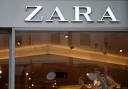 Zara storefront.