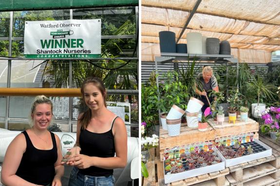 Watford Observer: Shantock Nurseries was voted by the Watford Observer readers as ‘Your Favourite Garden Centre 2023’. Watford Observer: Shantock Nurseries was voted by the Watford Observer readers as ‘Your Favourite Garden Centre 2023’.