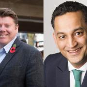 New MPs Dean Russell (Watford, Conservative) and Gagan Mohindra (South West Herts, Conservative). Photo: UGC