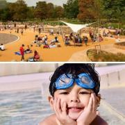 The first slots at splash pools in Cassiobury Park can be booked now.