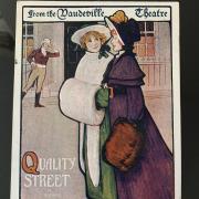 'Quality Street' promotional postcard, Watford, posted in 1903