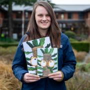 Jess Hodges has published The Very Puzzled Monkey Puzzle Tree, inspired by two monkey puzzle trees in Leavesden Country Park. Credit: Three Rivers District Council