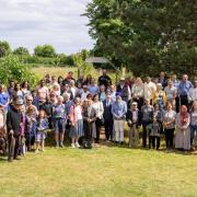 Opening of the Peace Arch. Picture: Watford Interfaith Association