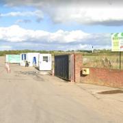 The entrance to the former Bovingdon Airfield, where Bovingdon Market was located until its closure on August 29