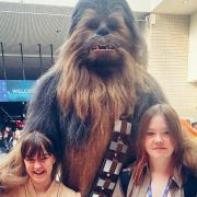 A meeting with Chewbacca