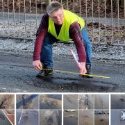 Cllr Steve Cox/ South Oxhey potholes