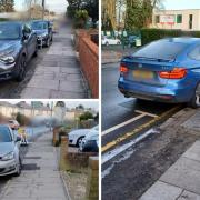 Some parents picking or dropping off their children up from The Orchard Primary School have been known to park on yellow lines, over people's drives and ignored 'do not park here' signs.