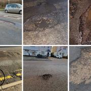 Some of the worst potholes spotted in and around Watford