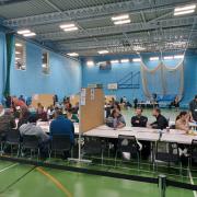 Live at Watford Leisure Centre for the local election results 2023.