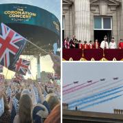 Three of the pictures of the Coronation celebrations captured by our camera club members
