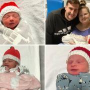 Watford General Hospital Christmas babies 2023.