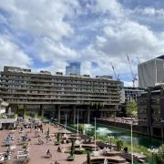 Overlooking The Barbican Centre