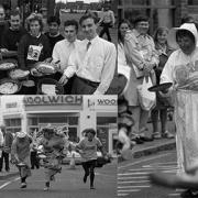 Pancake Races during the 90's