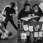 Flashback to April 1986 - Young Tories, Easter activities, sports, and a protest