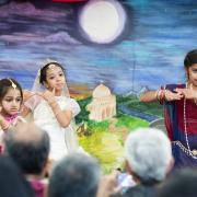Children performing as part of Janmashtami celebrations