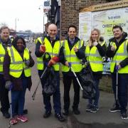 Watford's Rubbish Friends launched its initiative in St Albans Road