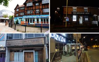 Four of Watford's closed pubs and bars.