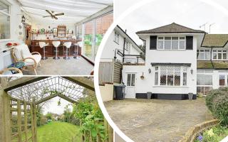 Take a look inside this impressive home in Watford.