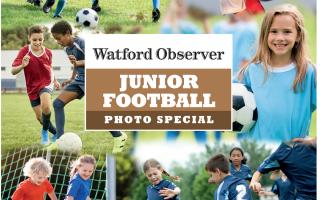 The front cover of this week's junior football photo special