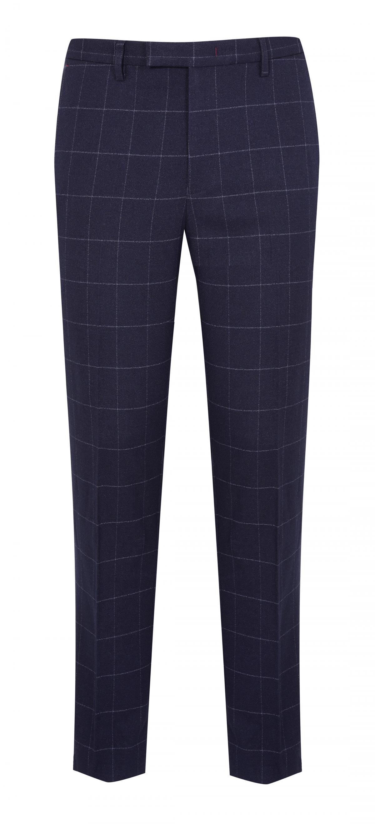 Burton Menswear London, Checked Textured Trousers, £35