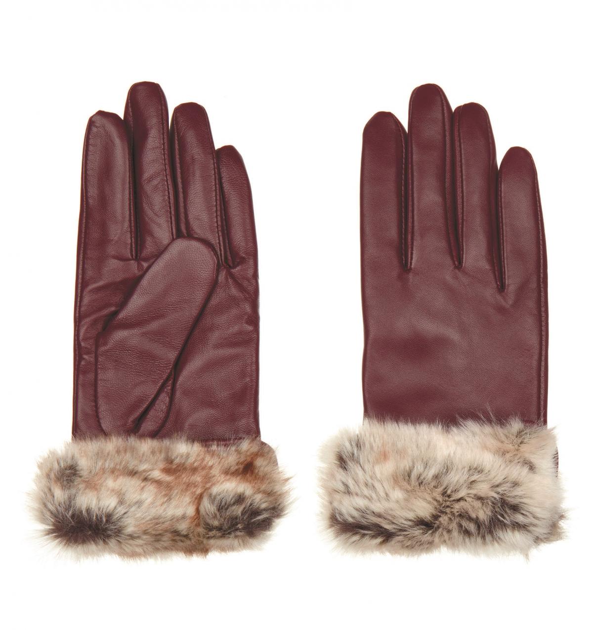 Accessorize, Turnback Cuff Leather Gloves, £25