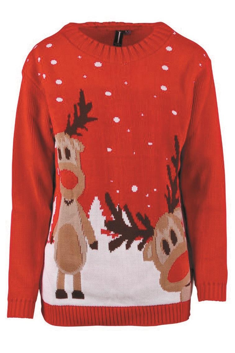 Izabel, Knitted Reindeer Jumper, £20
