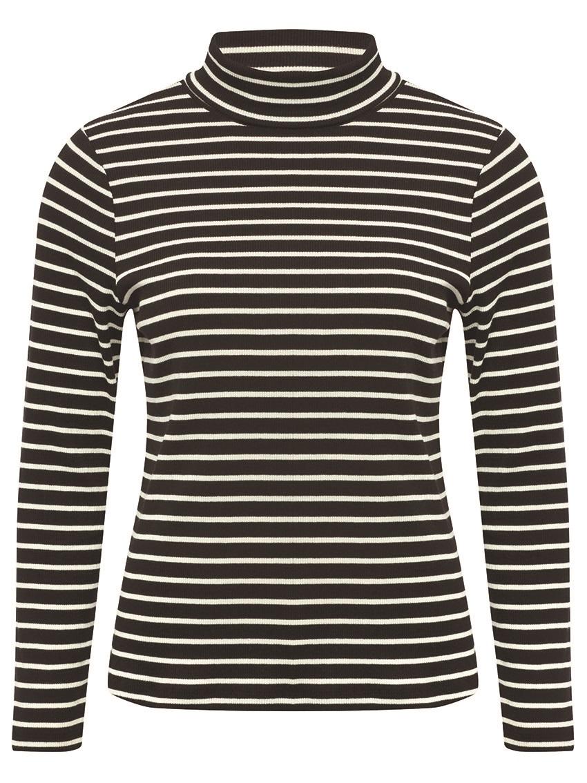 M&Co, Striped Roll Neck Top, £15