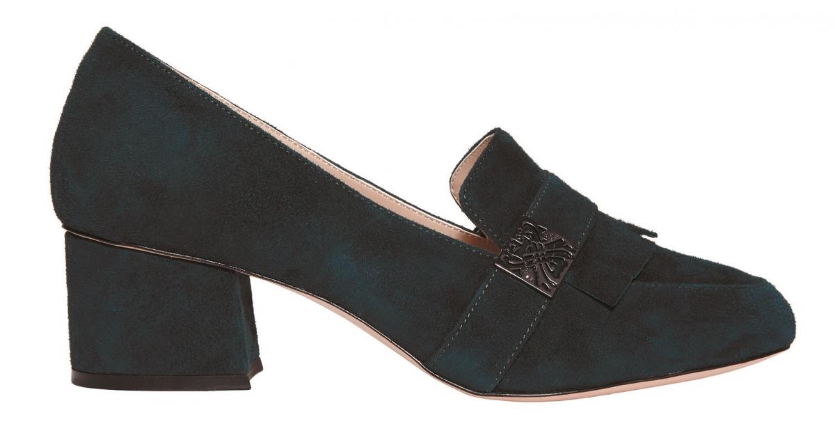 House of Fraser, Biba Green Suede Shoes, £75