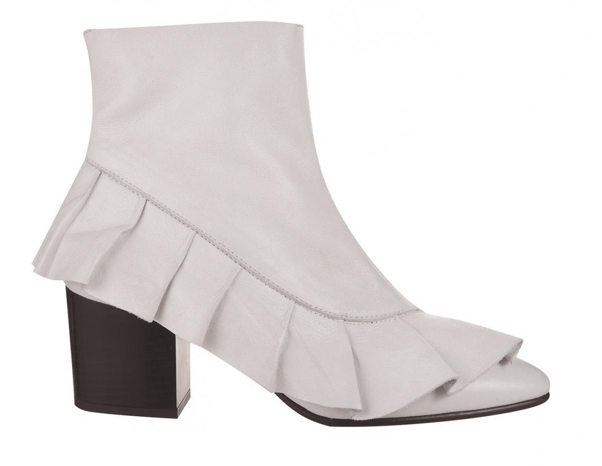 Topshop, Frill Ankle Boots, £85