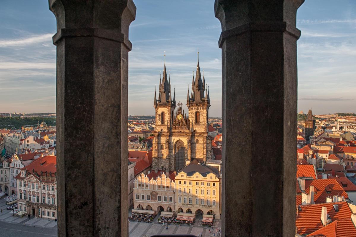 View from the Old Town Hall - Prague