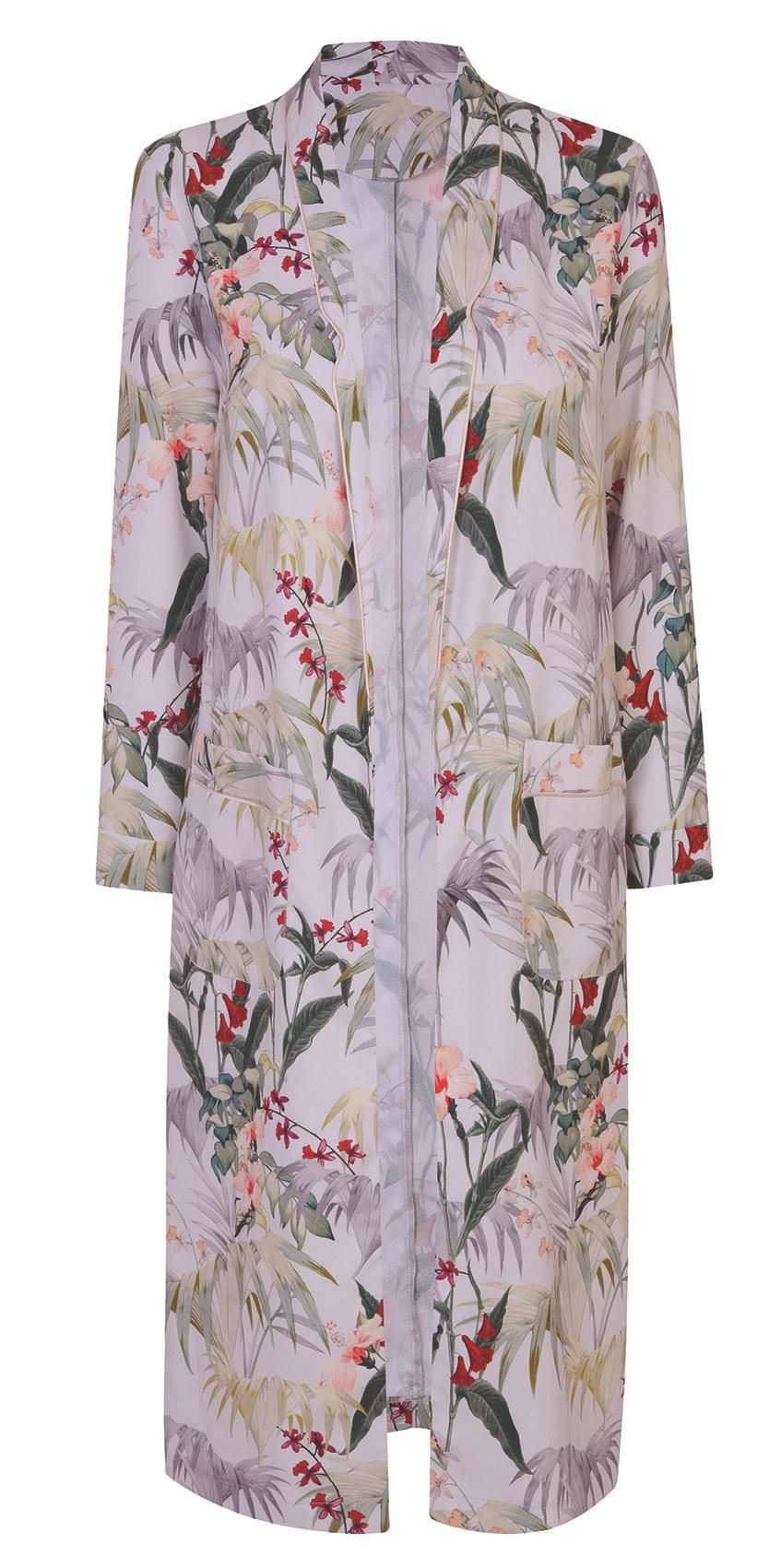 Miss Selfridge, Palm Print Midi Kimono, £49