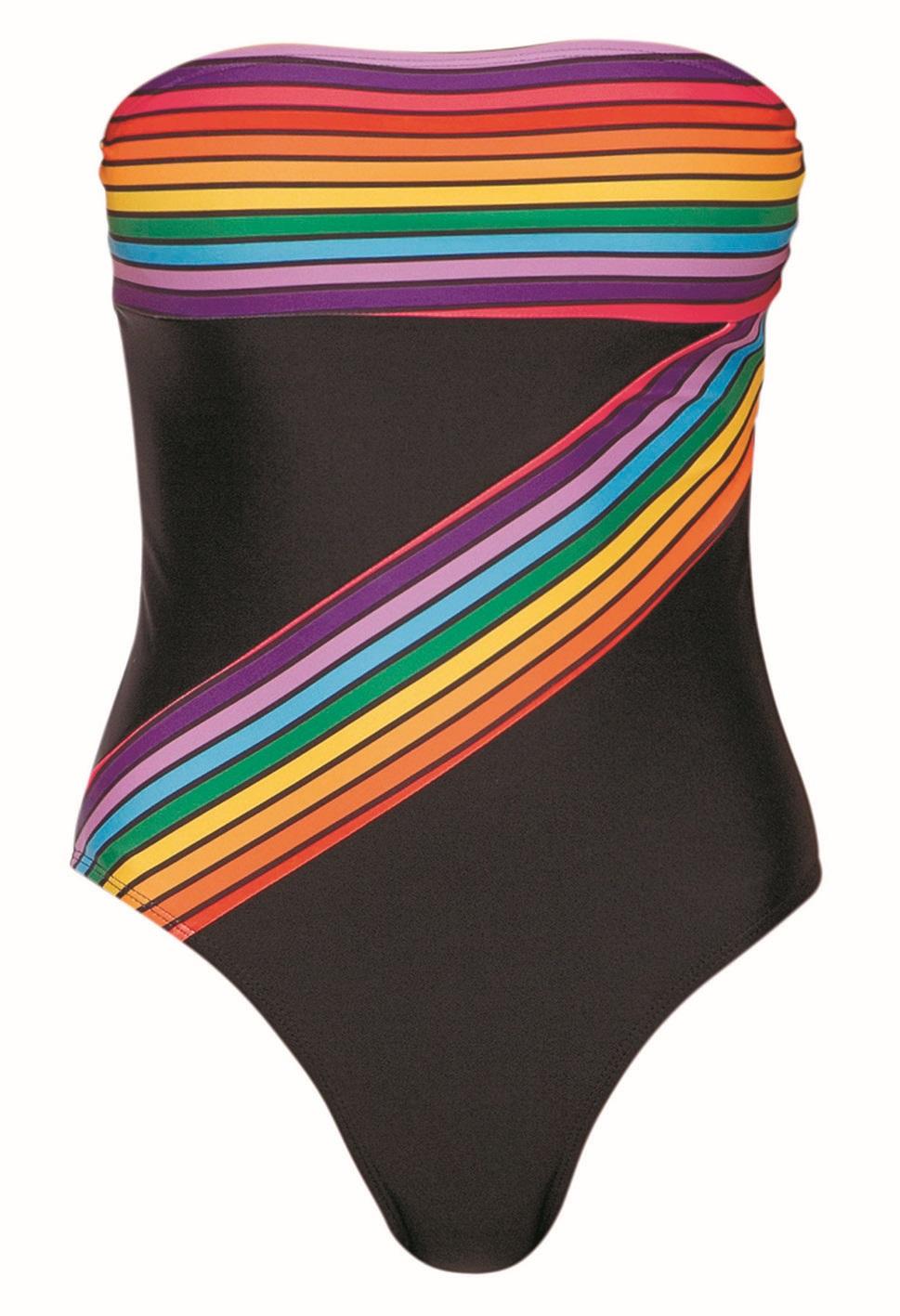 Motel, Wena Swimsuit Electric Rainbow, £39